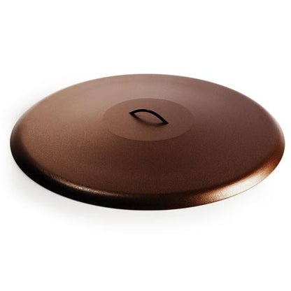 24 inch copper round aluminum fire pit cover - short height