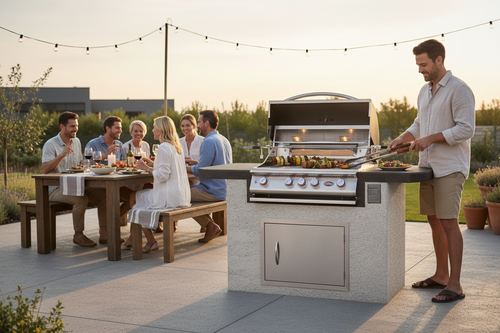 Cal Flame Patio Series Kona Q BBQ Island