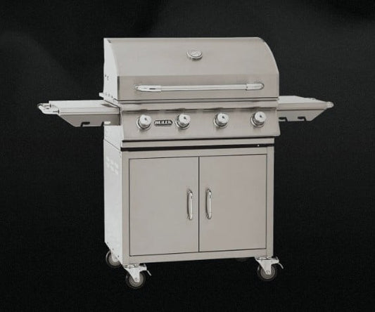 Bull Outlaw 30-inch complete cart LP gas grill in 304 stainless steel