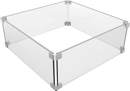 CalFlame Mesa – Modern Contemporary Outdoor Gas Fire Pit